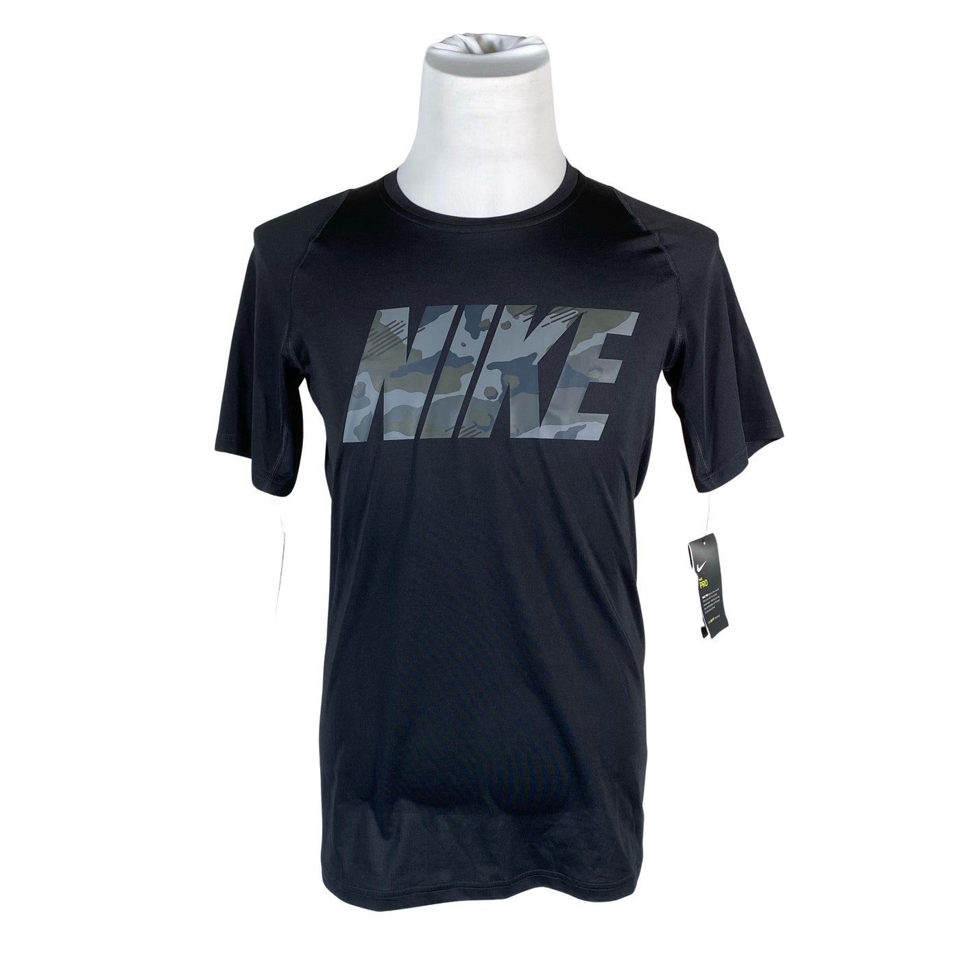 Unisex Nike - Sports shirt, short sleeve, size M - Black (1)