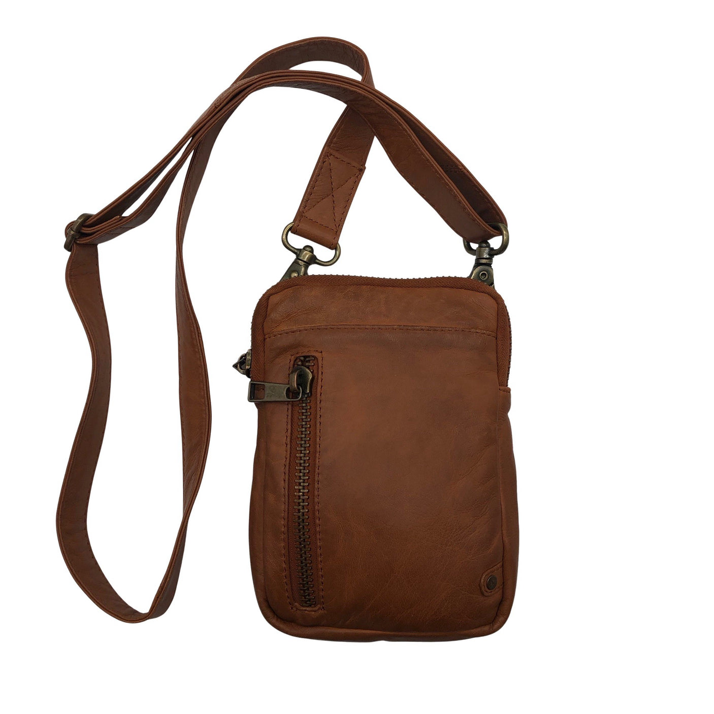 Unisex Depeche - Shoulder bag, size Mini - Brown (1)