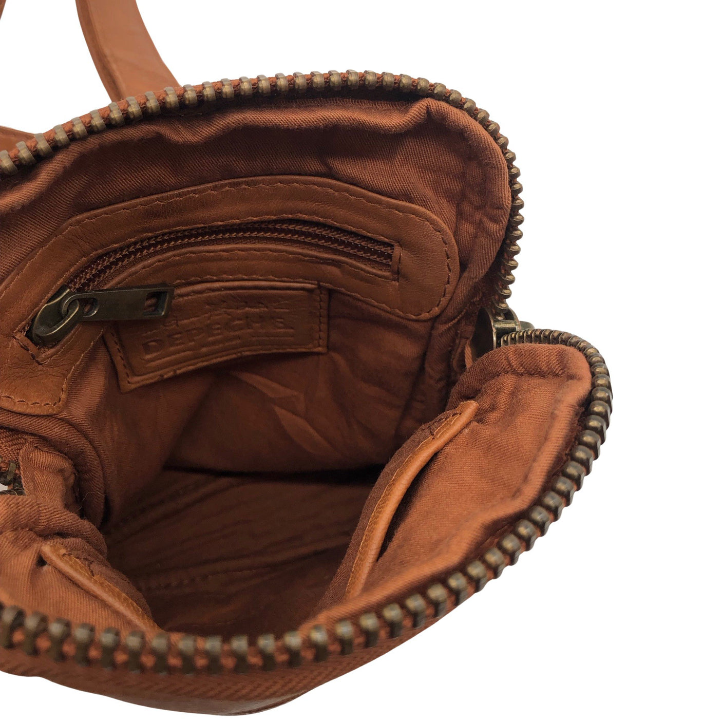 Unisex Depeche - Shoulder bag, size Mini - Brown (2)