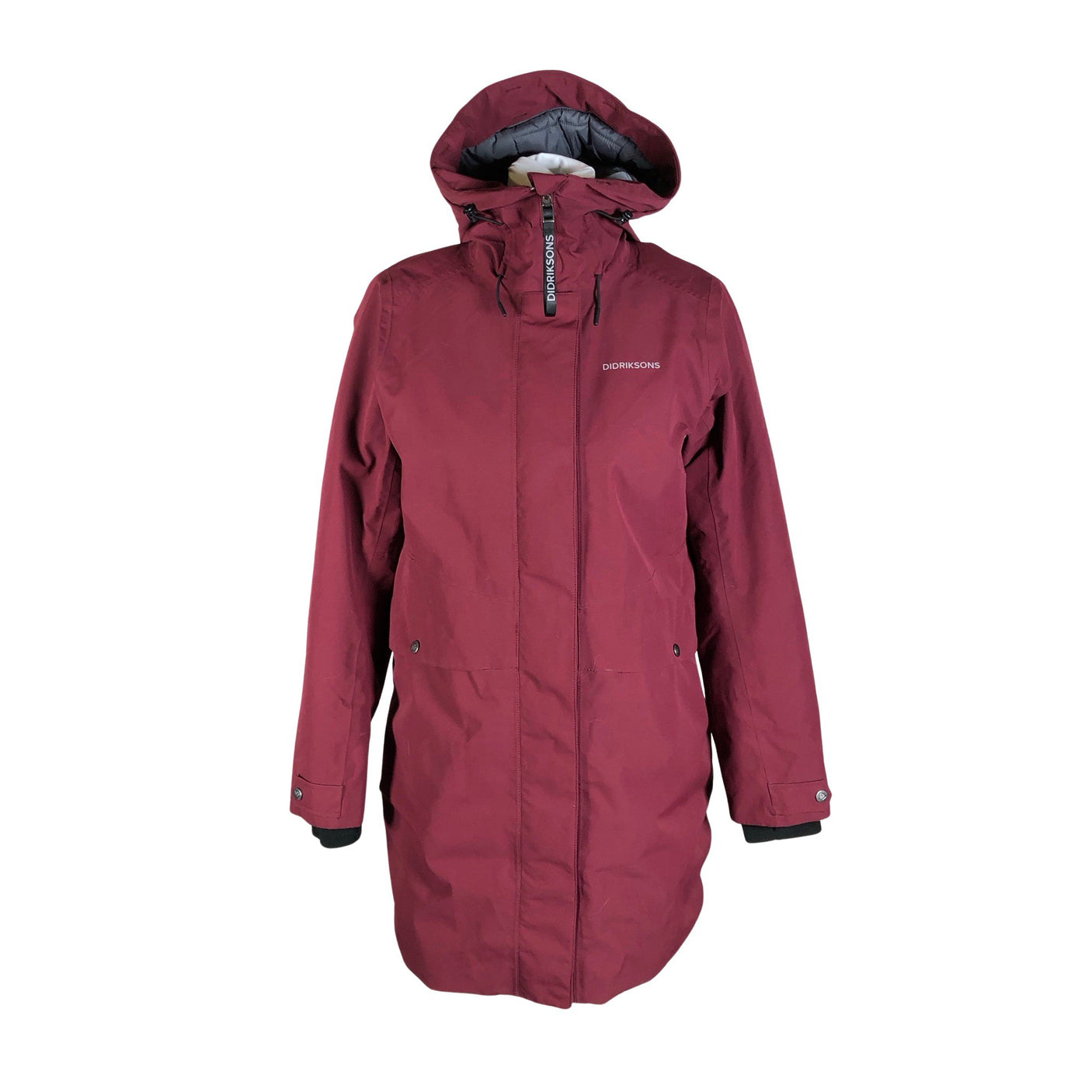 Unisex Didriksons - Lightly padded jacket, size 36 - Wine red (1)