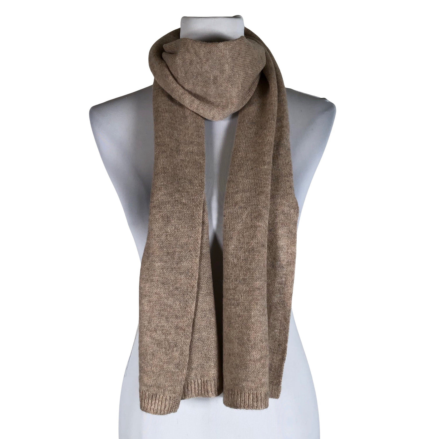Unisex Repeat - Scarf, size Midi - Beige (1)