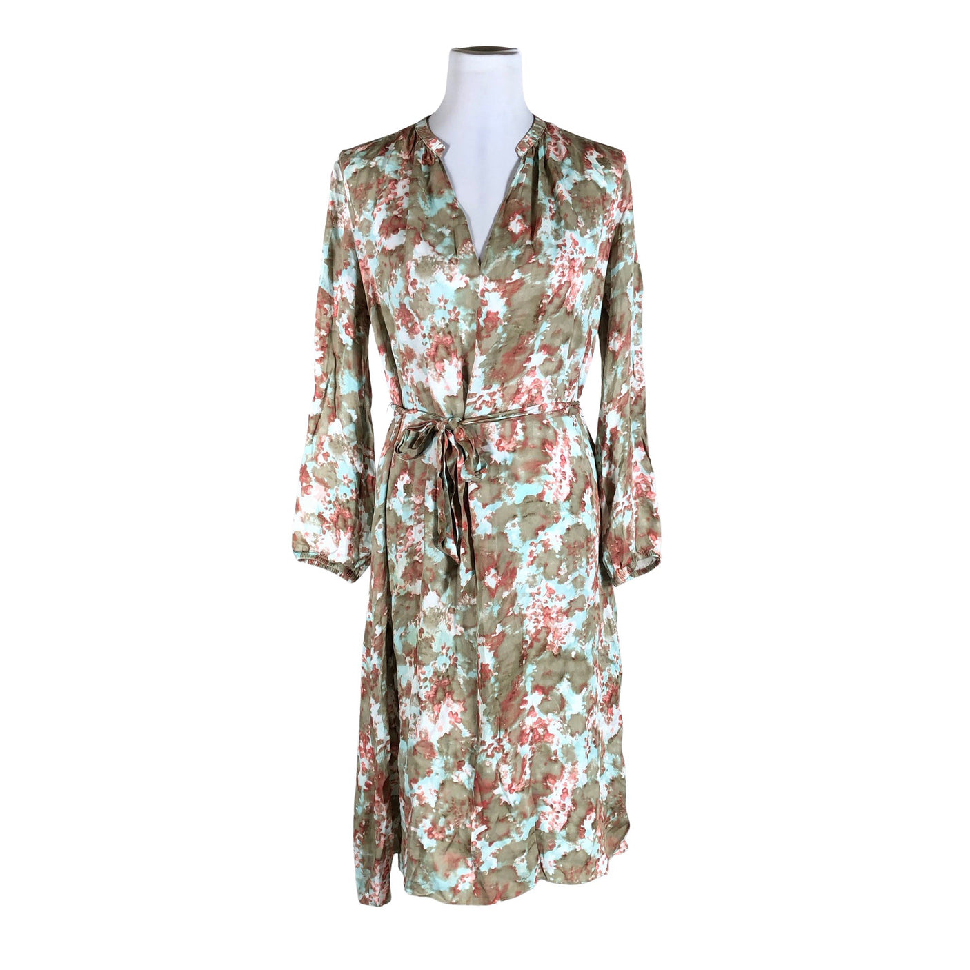 Unisex Samsoe&Samsoe - Schiffon dress, size 34 - Beige (1)