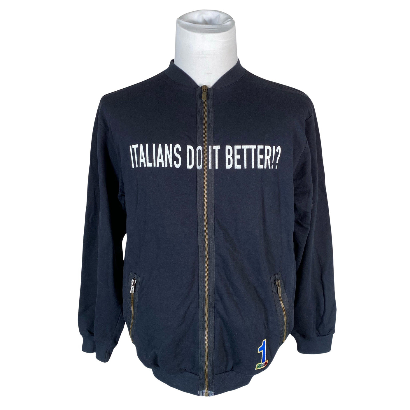 Unisex Moschino Underwear - Sweatshirt, size M - Black (1)