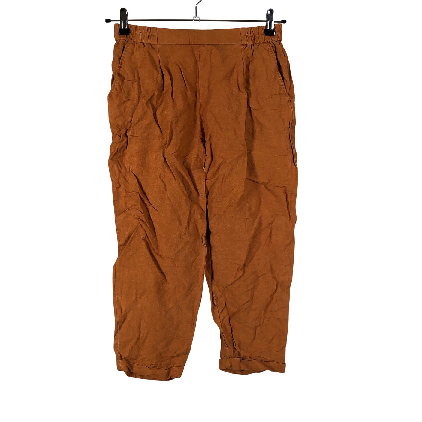 Unisex Sisley - Capri pants, size 36 - Brown (1)