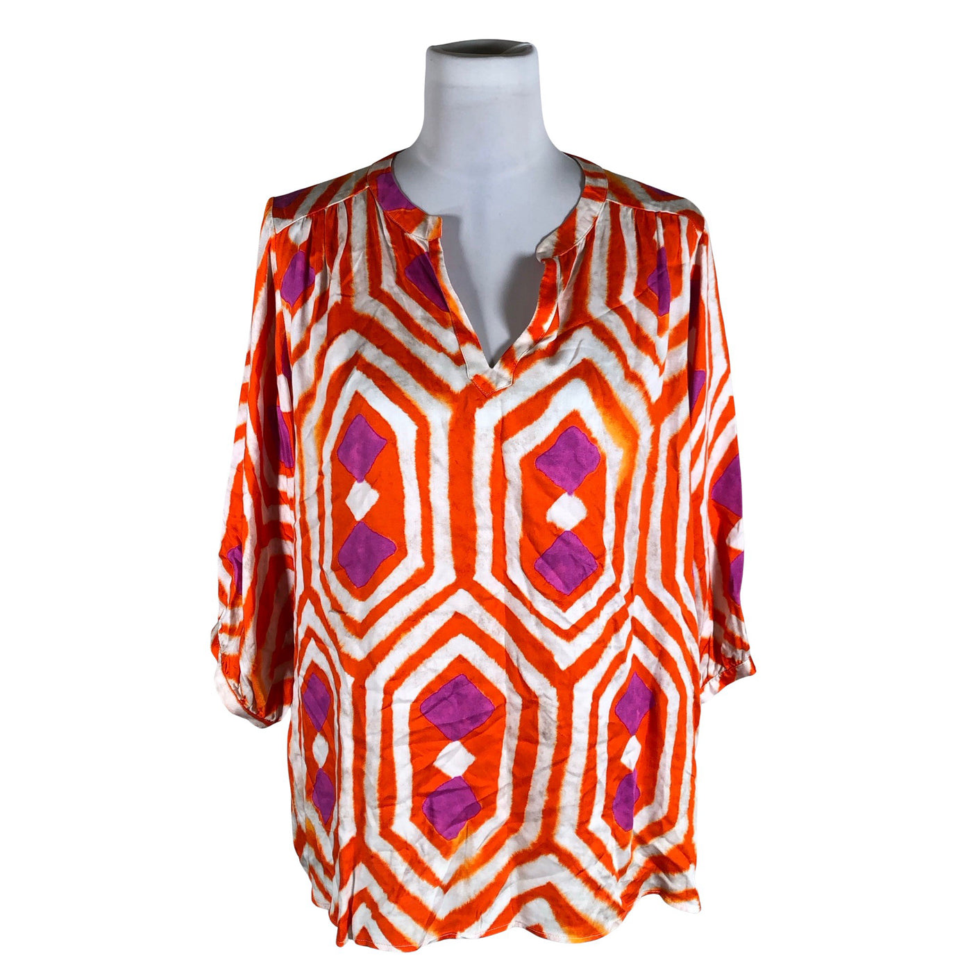 Unisex Milano Italy - Blouse, size 40 - Orange (1)