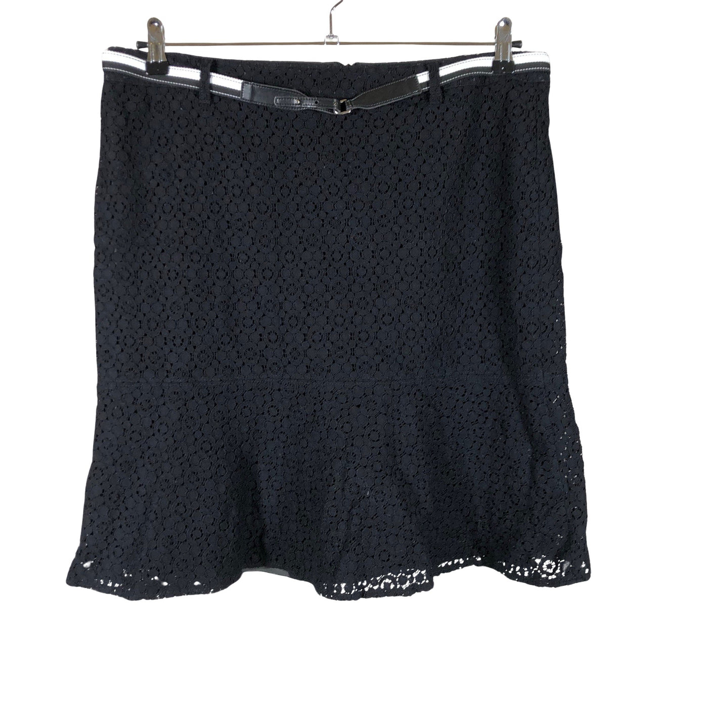 Unisex Gerry Weber - Fabric skirt, size 44 - Black (1)