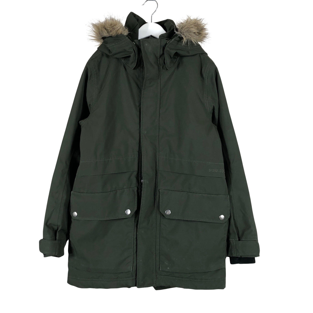 Unisex Didriksons - Winter jacket, size 146 - 152 - Green (1)