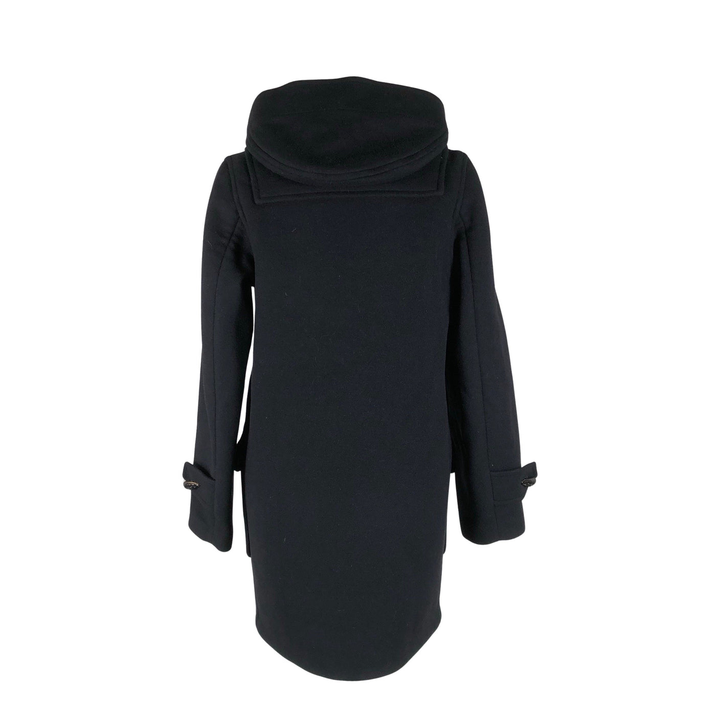 Unisex Burberry Brit - Wool coat, size 36 - Black (2)