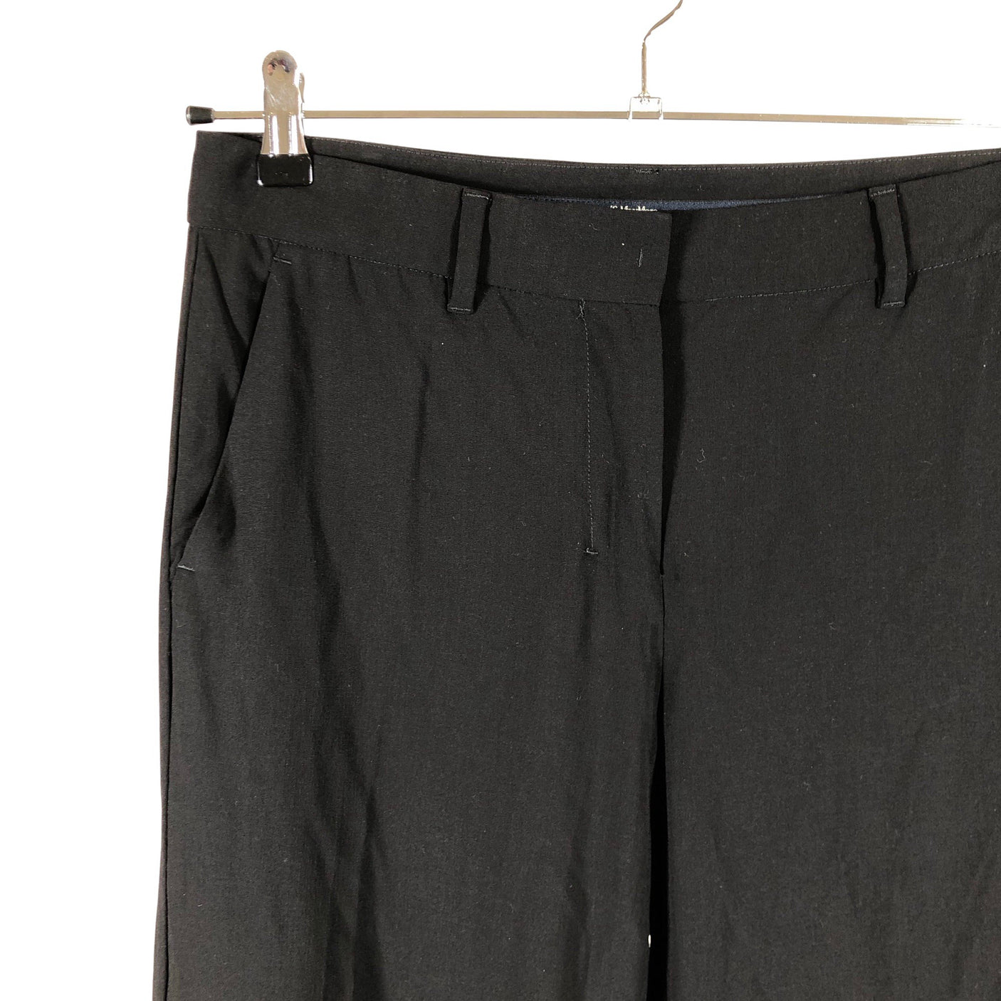 Unisex 'S MaxMara - Straight leg trousers, size 40 - Black (3)