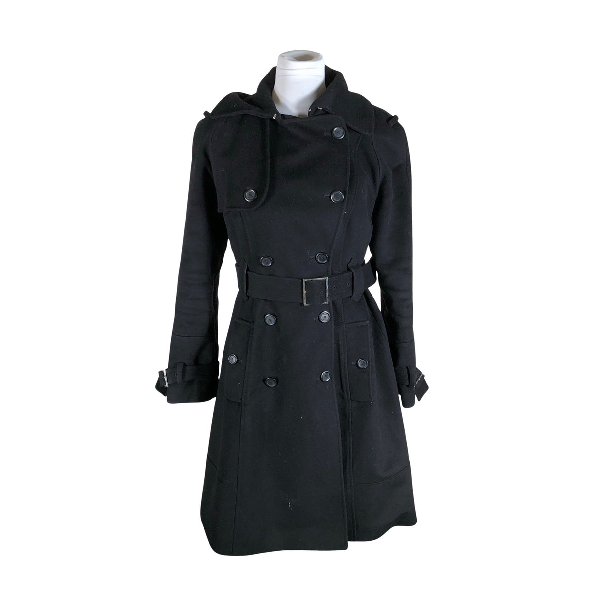 Unisex Karen Millen - Wool coat, size 40 - Black (1)