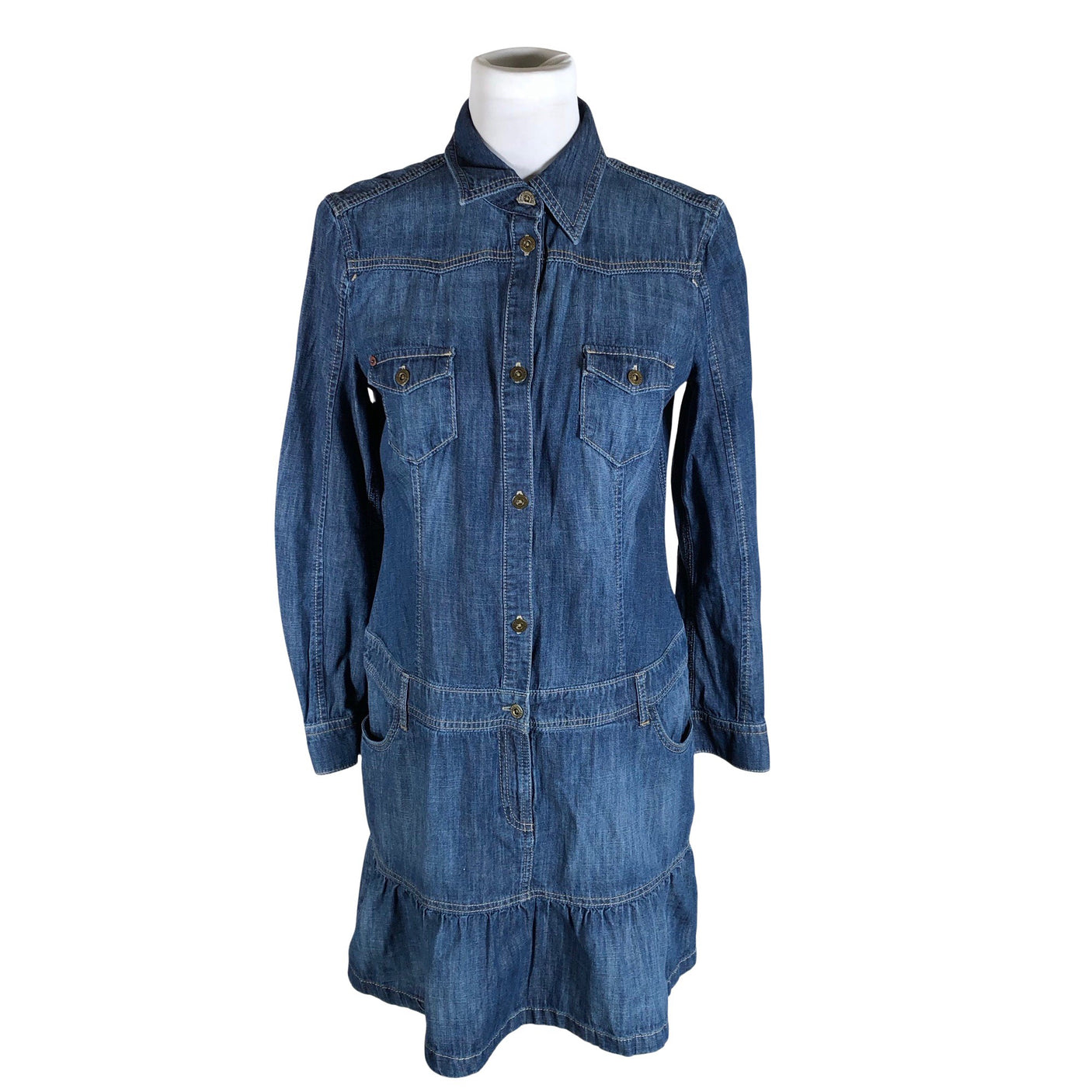 Unisex Esprit - Denim dress, size 38 - Blue (1)