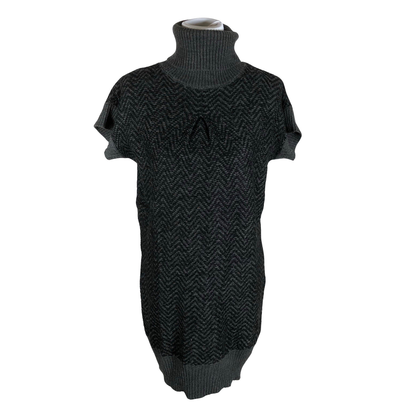 Unisex Benetton - Knit tunic, size 36 - Gray (1)