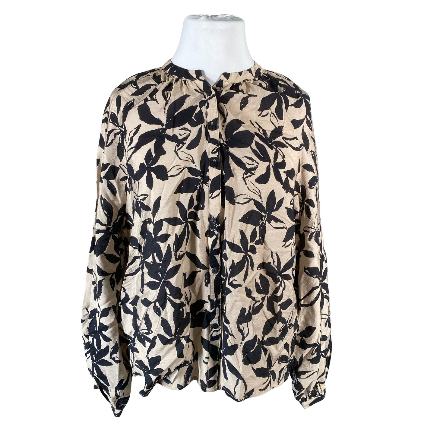 Unisex Lindex - Blouse, size 42 - Beige (1)