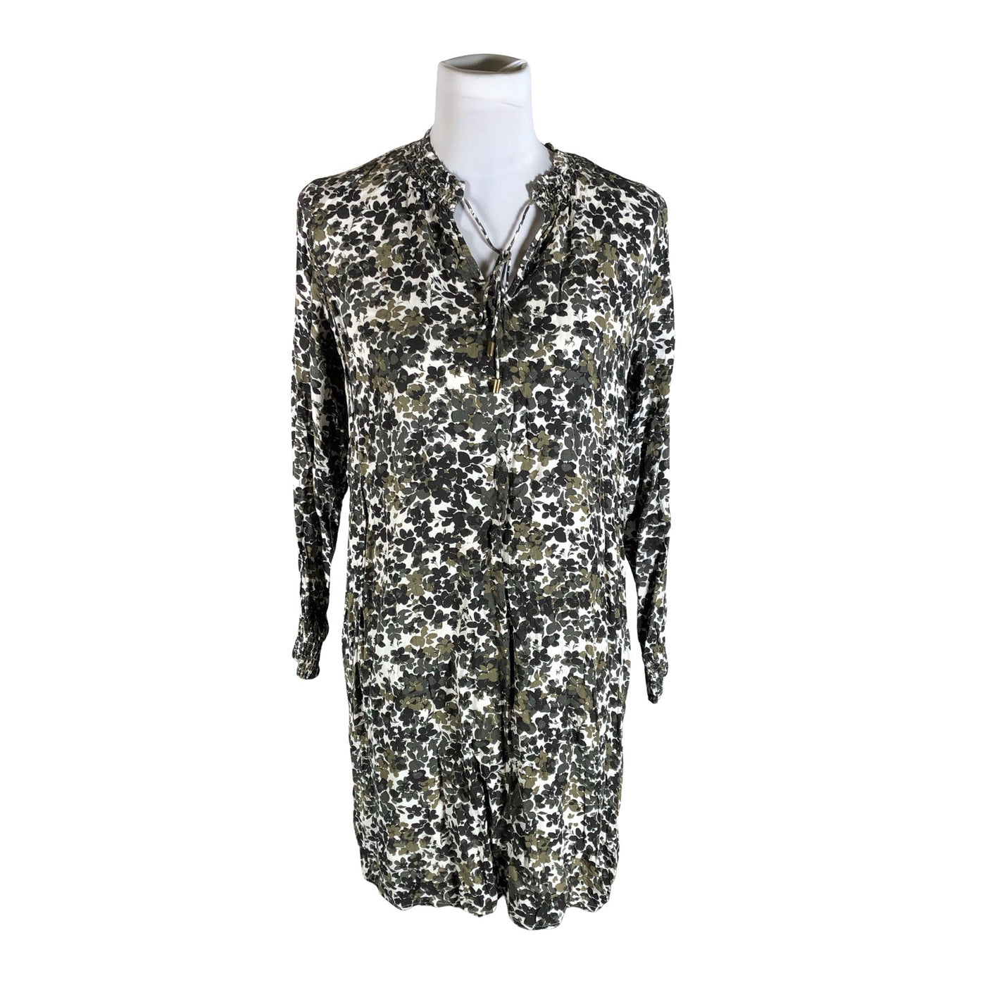 Unisex Part two - Schiffon dress, size 36 - Green (1)
