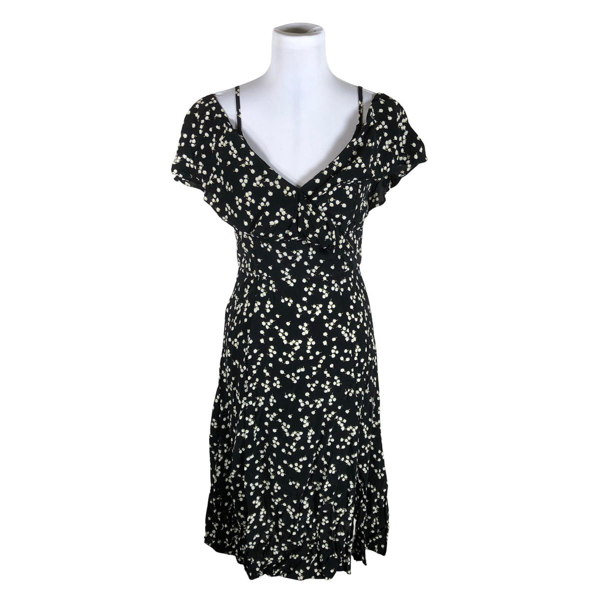 Unisex Whistles - Schiffon dress, size 36 - Black (1)