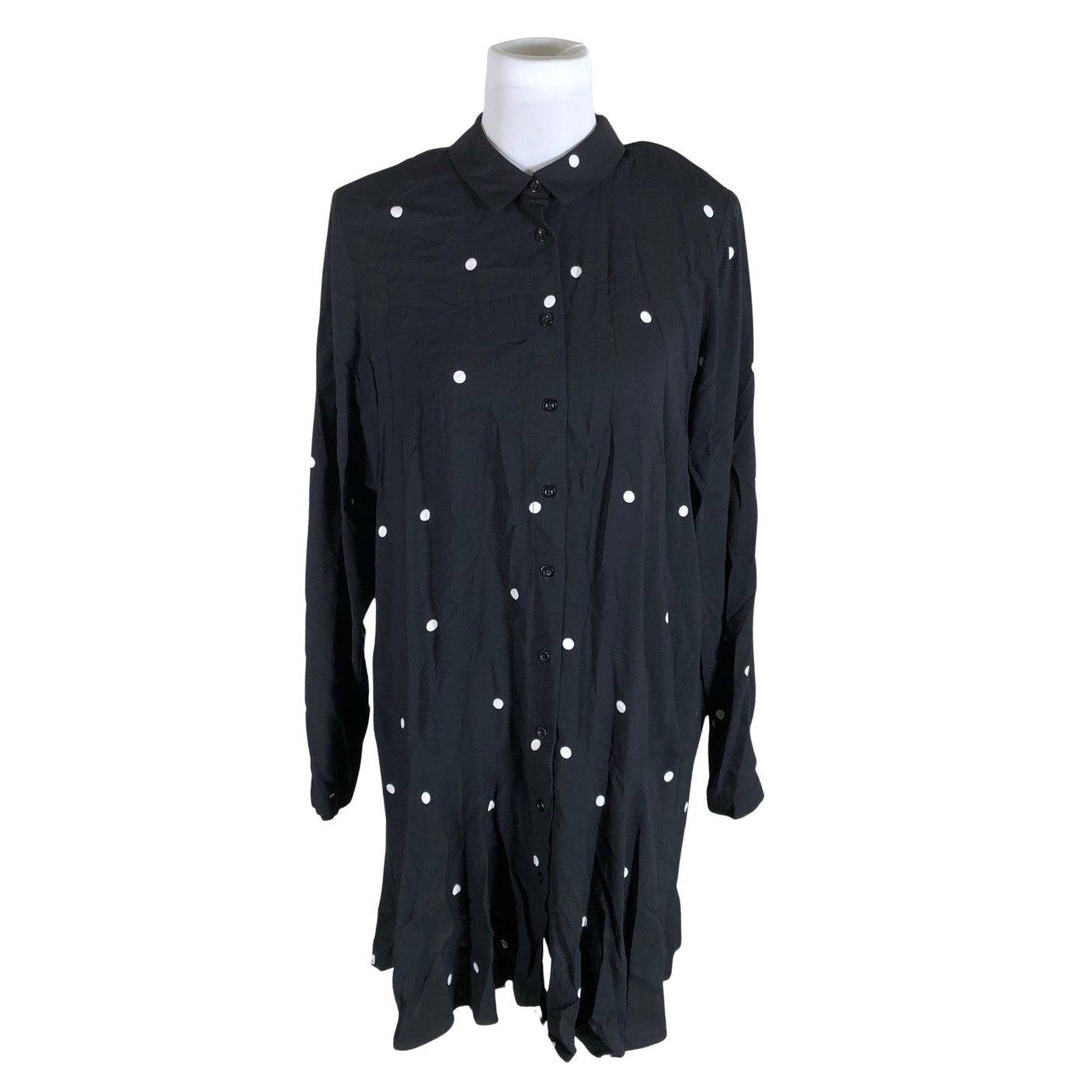 Unisex Nanso - Schiffon dress, size 40 - Black (1)