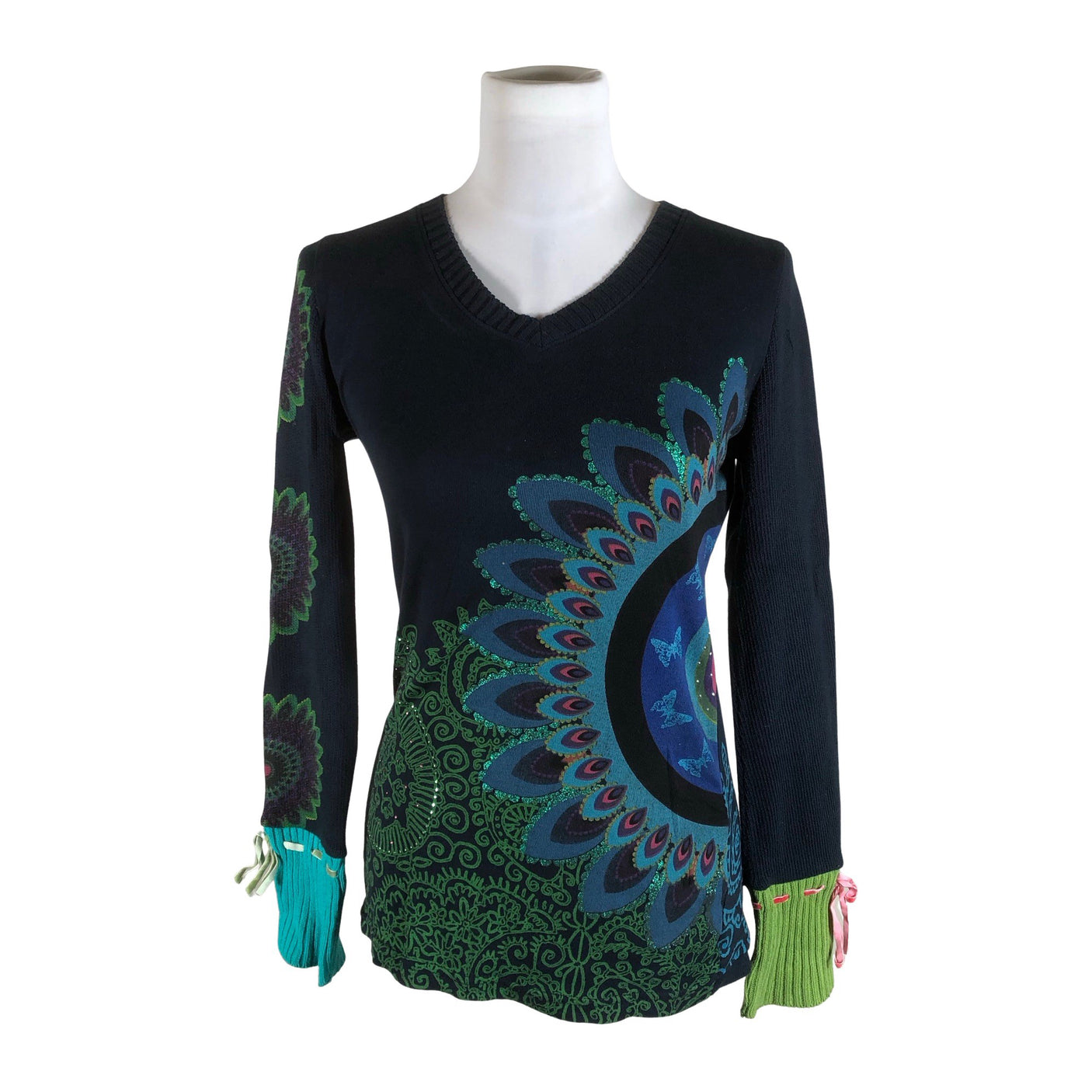 Unisex Desigual - Sweater, size 38 - Blue (1)