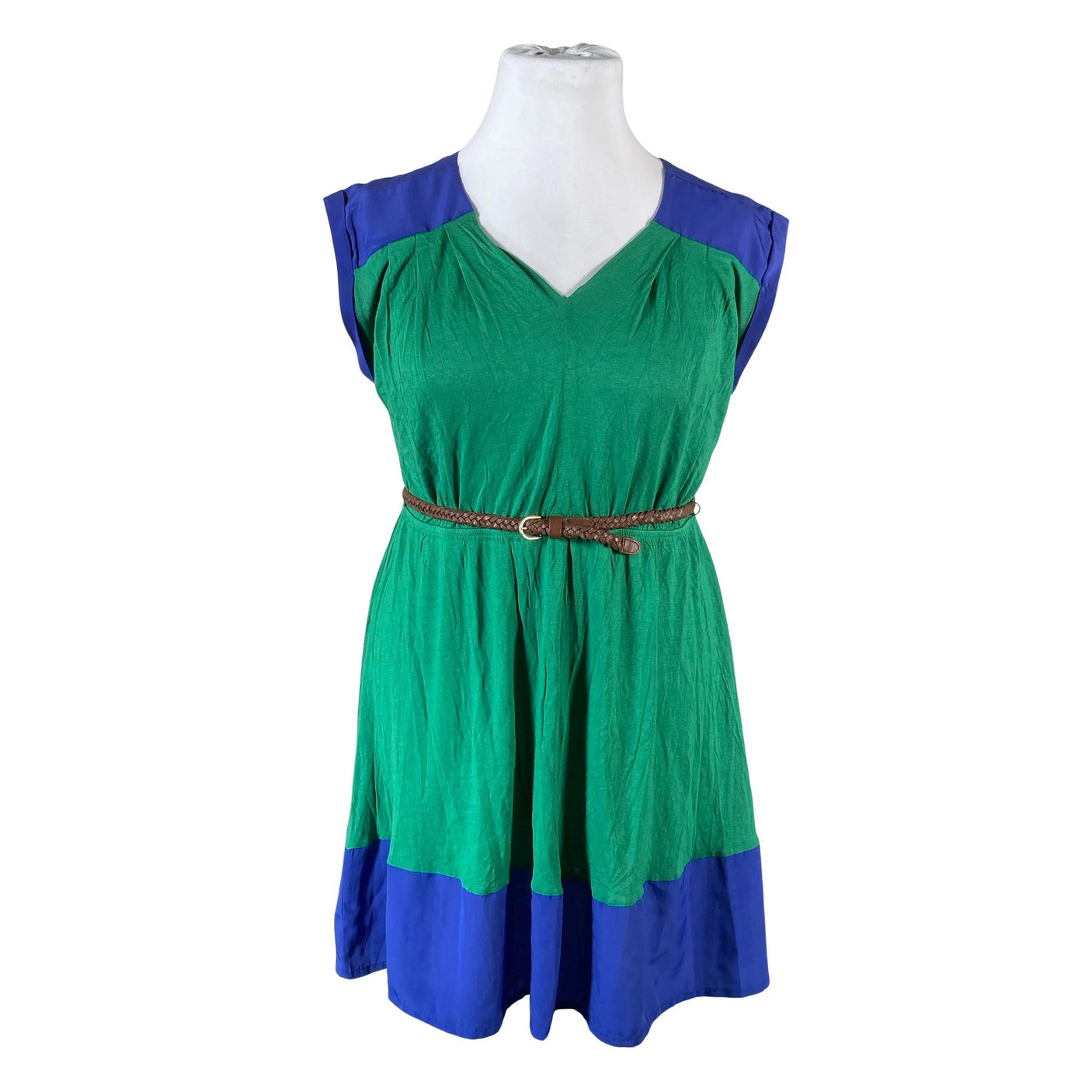 Unisex s.Oliver - Tricot dress, size 42 - Green (1)