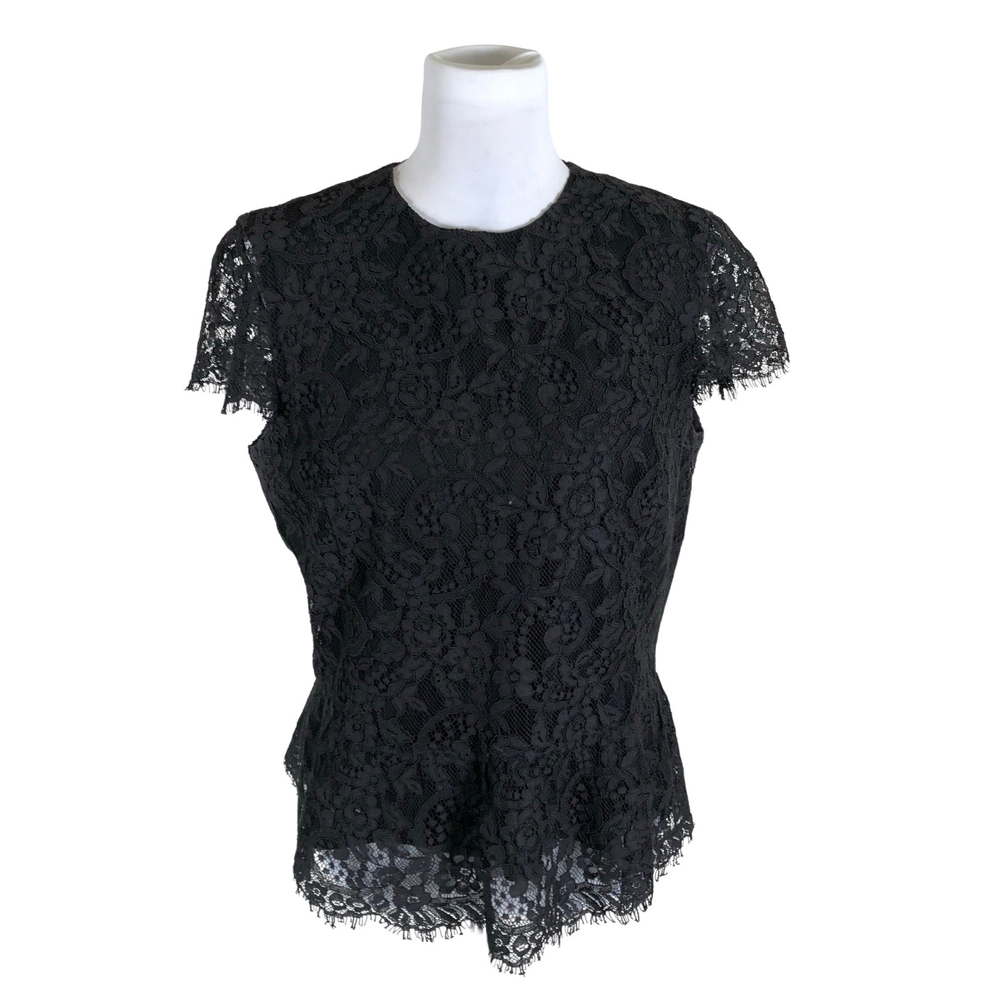 Unisex Lauren Ralph Lauren - Short-sleeved blouse, size 40 - Black (1)