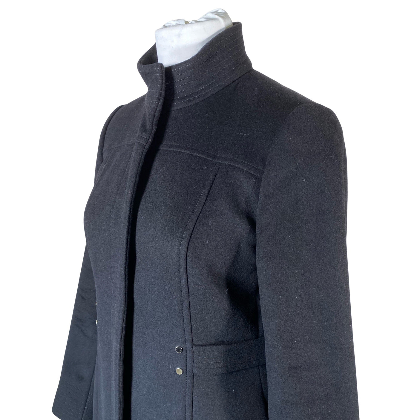Unisex Hugo Boss - Wool coat, size 42 - Black (2)