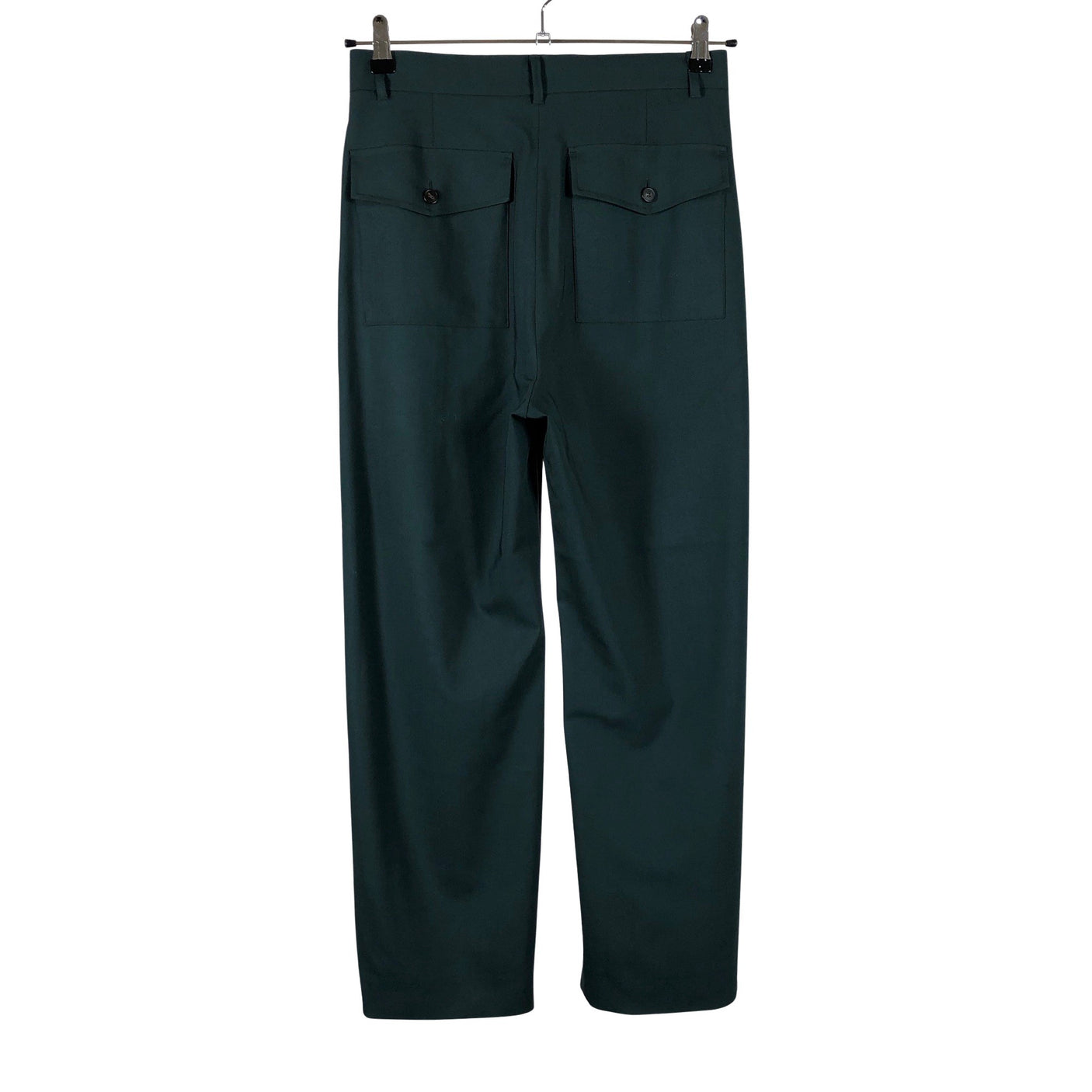 Unisex Weekend by MaxMara - Straight leg trousers, size 36 - Green (2)