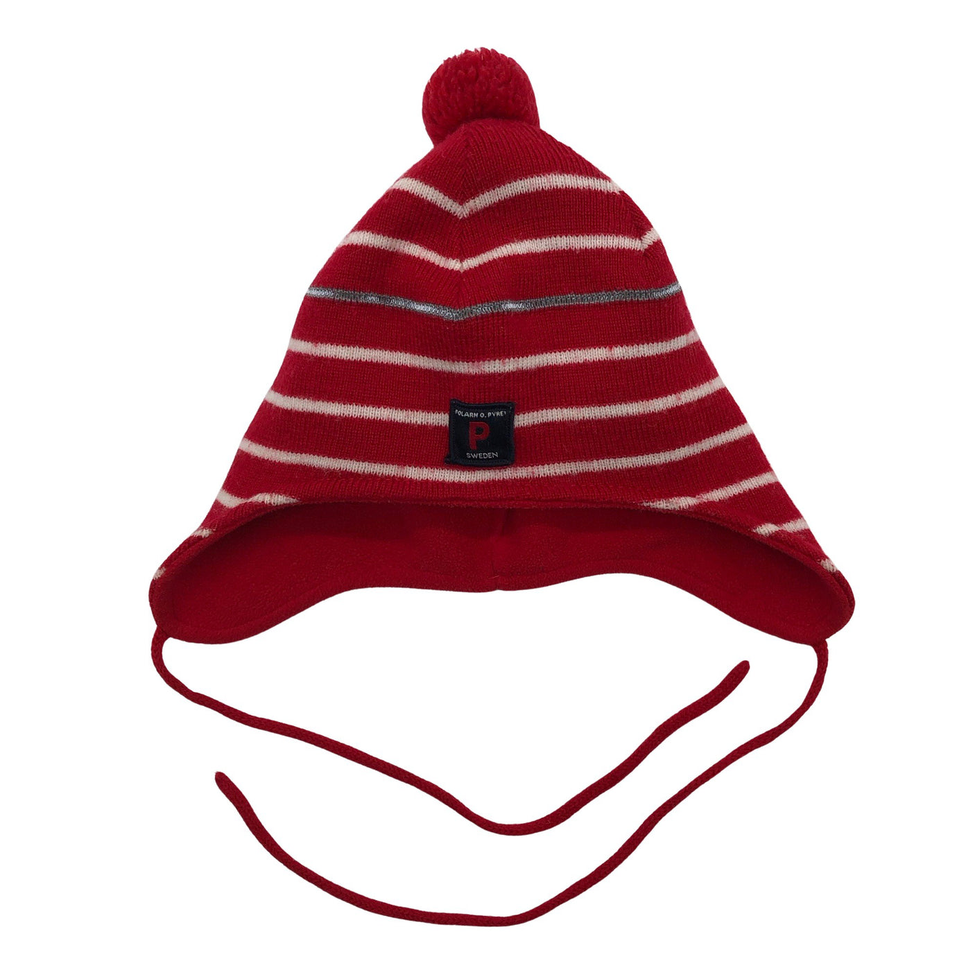 Unisex Polarn O. Pyret - Winter hat, size 42 - 44 cm - Red (1)