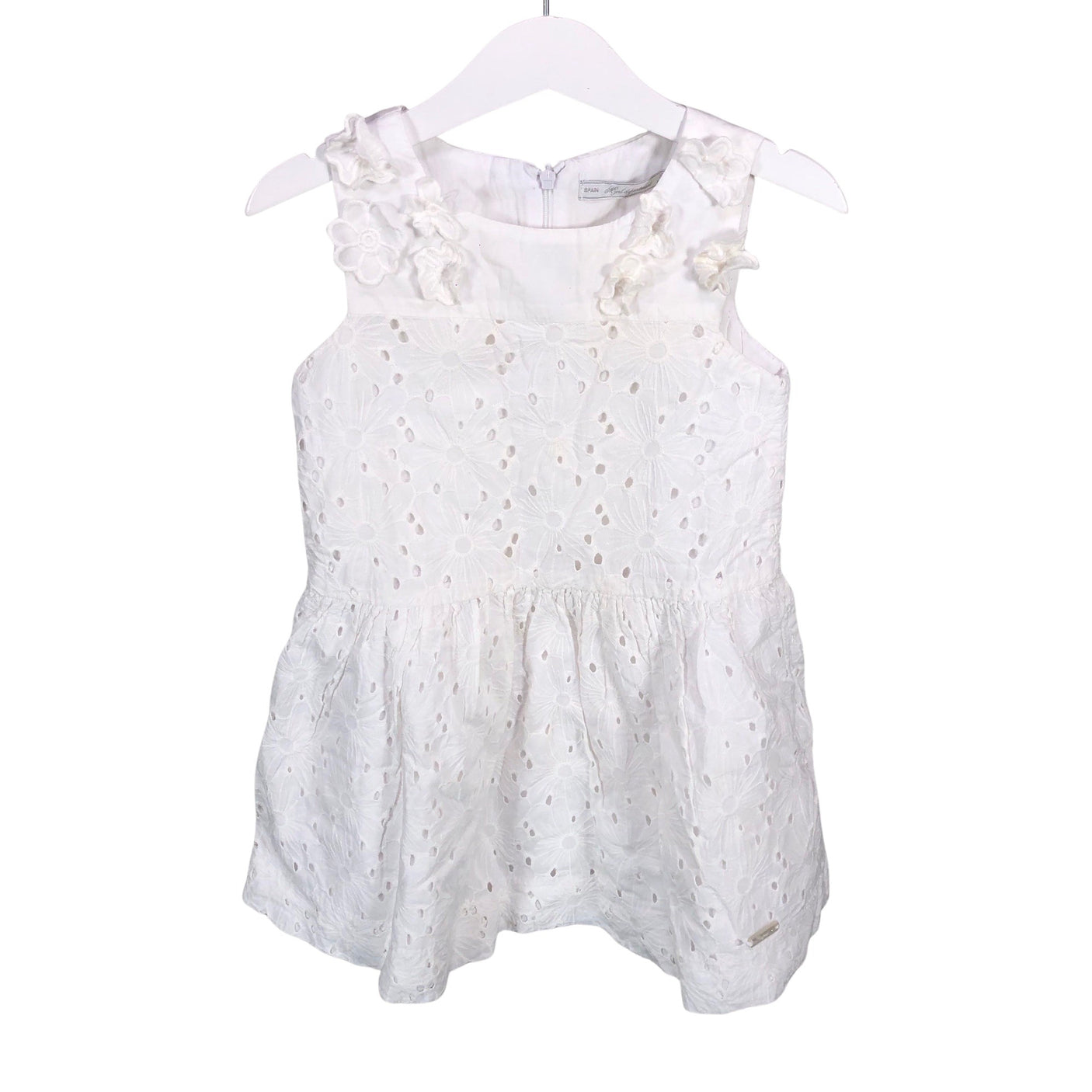 Unisex Mayoral - Party dress, size 104 - 110 - White (1)