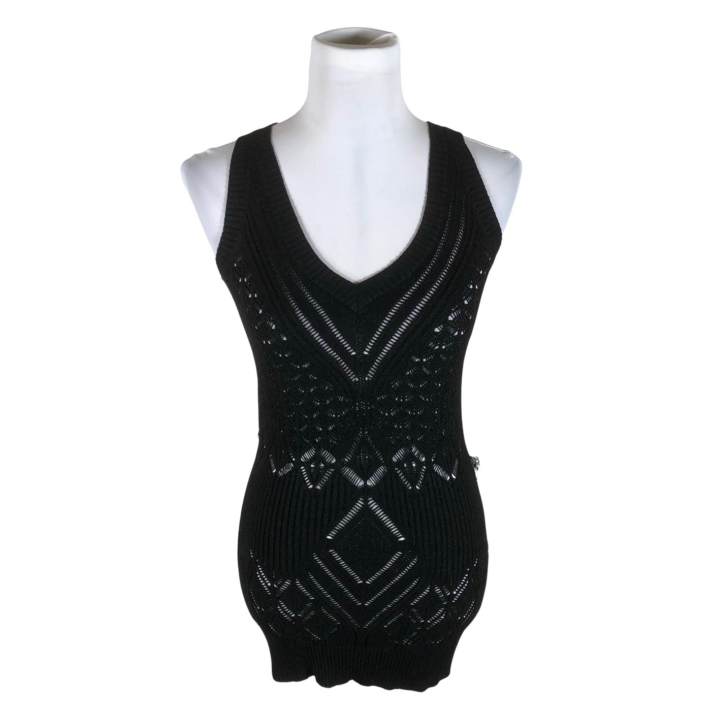 Unisex Marciano by Guess - Knit vest, size 36 - Black (1)