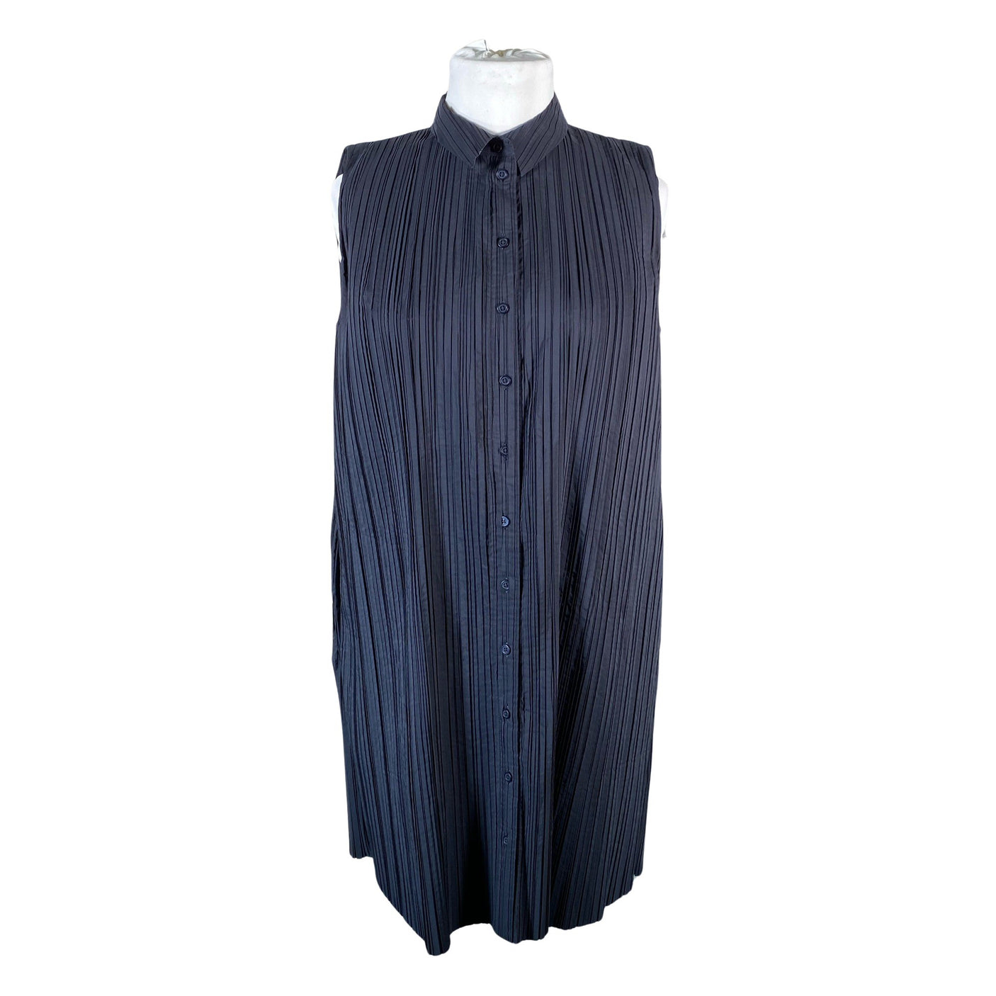 Unisex COS - Schiffon dress, size 42 - Blue (1)