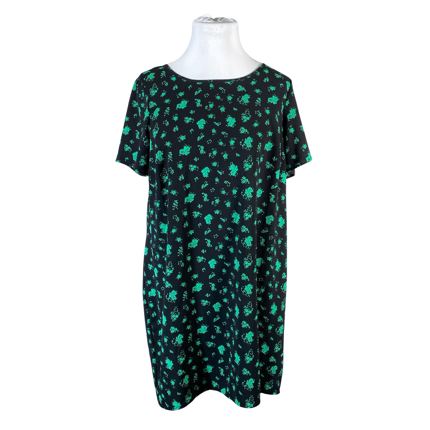 Unisex Handmade - Schiffon dress, size 42 - Black (1)