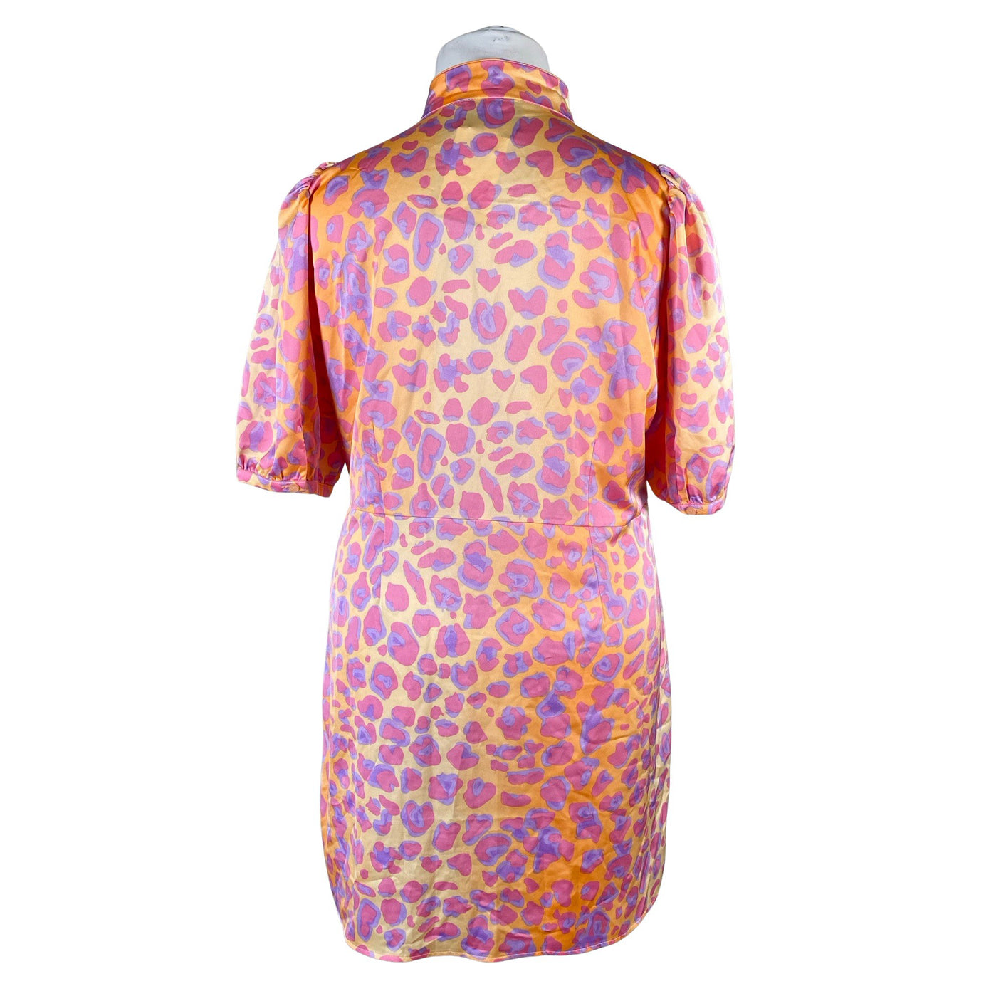 Unisex Cras - Schiffon dress, size 44 - Orange (3)