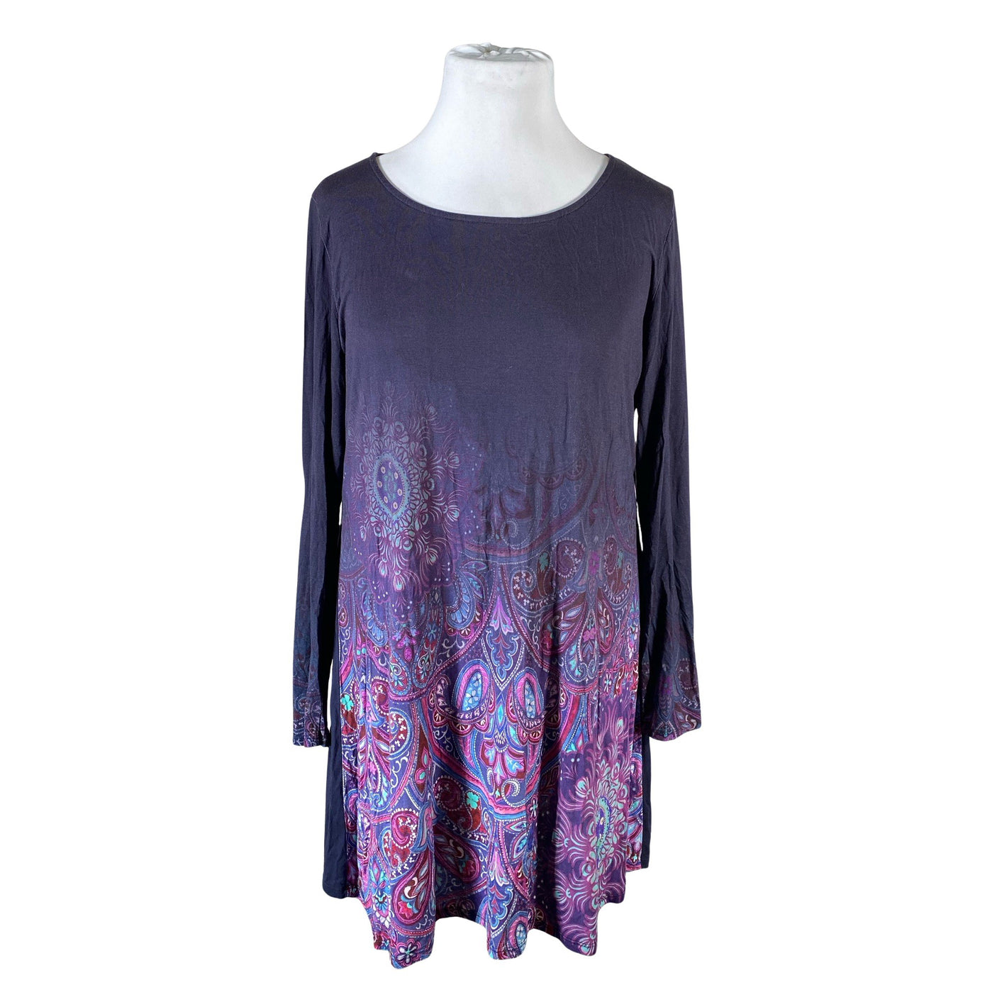 Unisex Desigual - Tricot dress, size 44 - Violet (1)