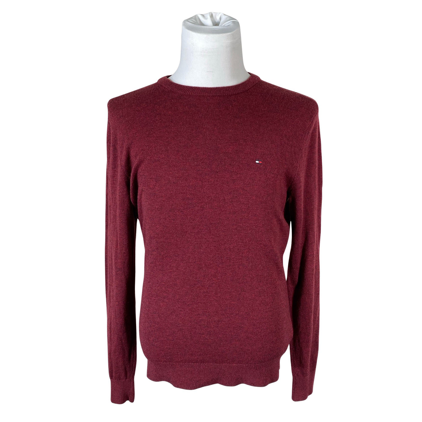 Unisex Tommy Hilfiger - Sweater, size M - Wine red (1)