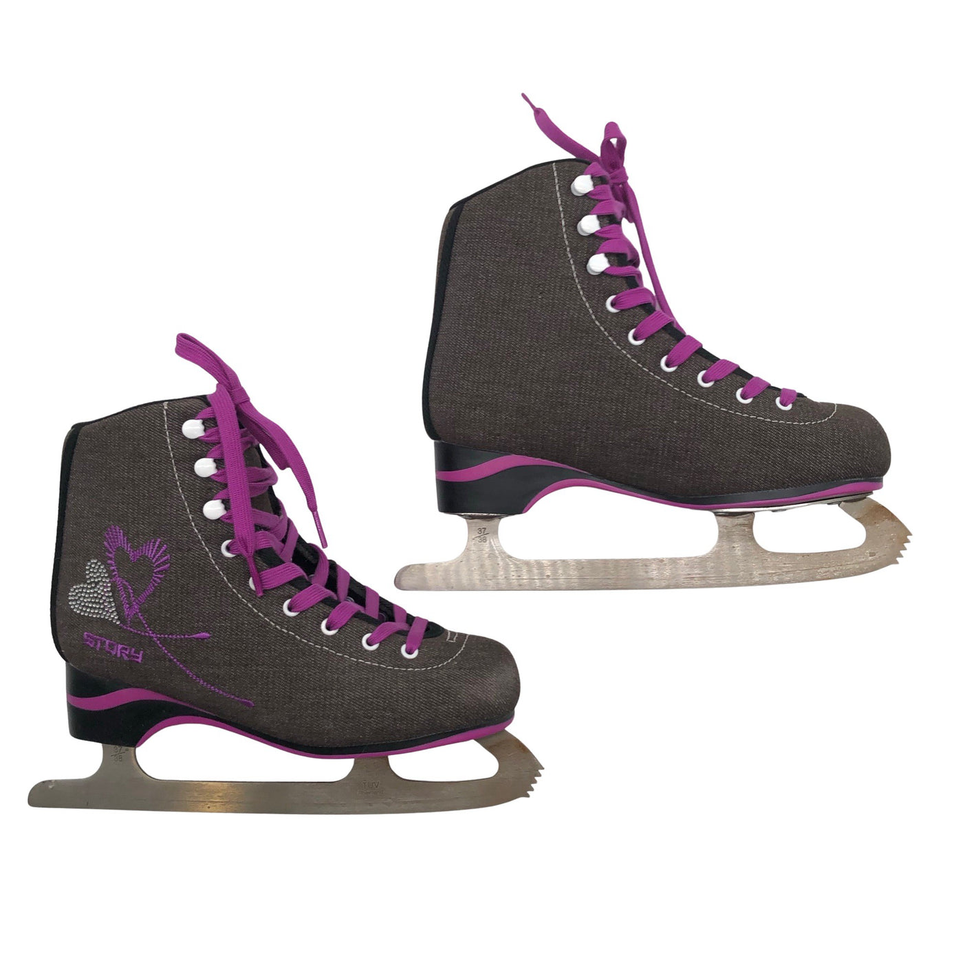 Unisex Story Original - Skates, size 37 - Brown (1)