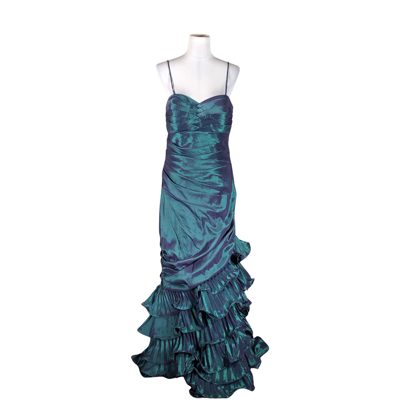 Unisex La Donna - Evening dress, size 40 - Green (1)
