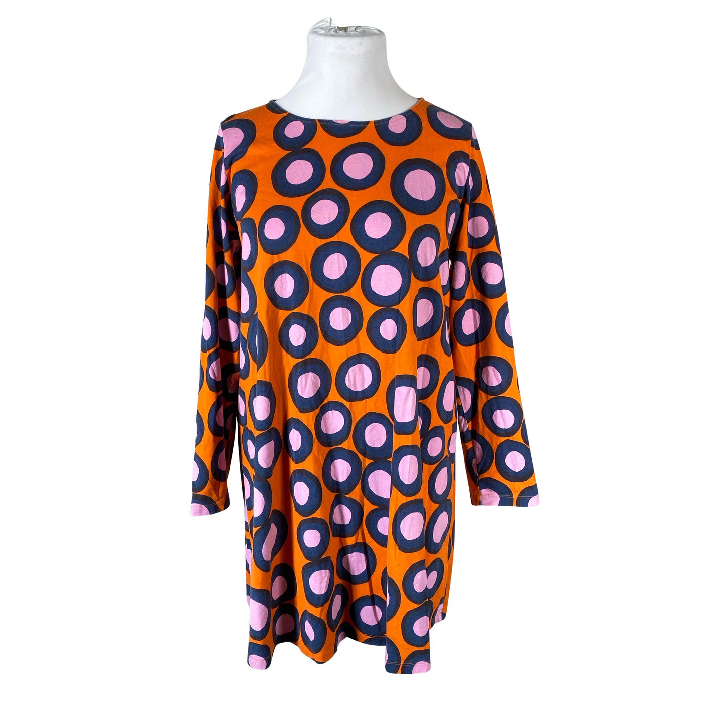 Unisex Marimekko - Tricot dress, size 42 - Orange (1)