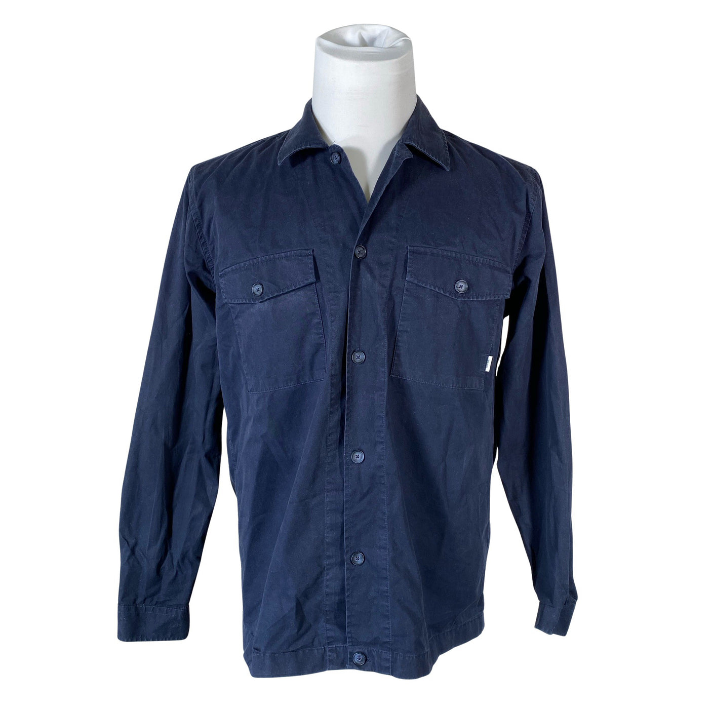 Unisex Makia - Collared shirt, size L - Blue (1)