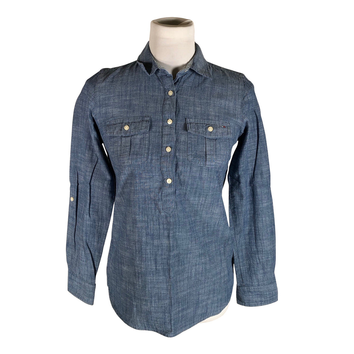 Unisex Tommy Hilfiger - Blouse, size 34 - Blue (1)