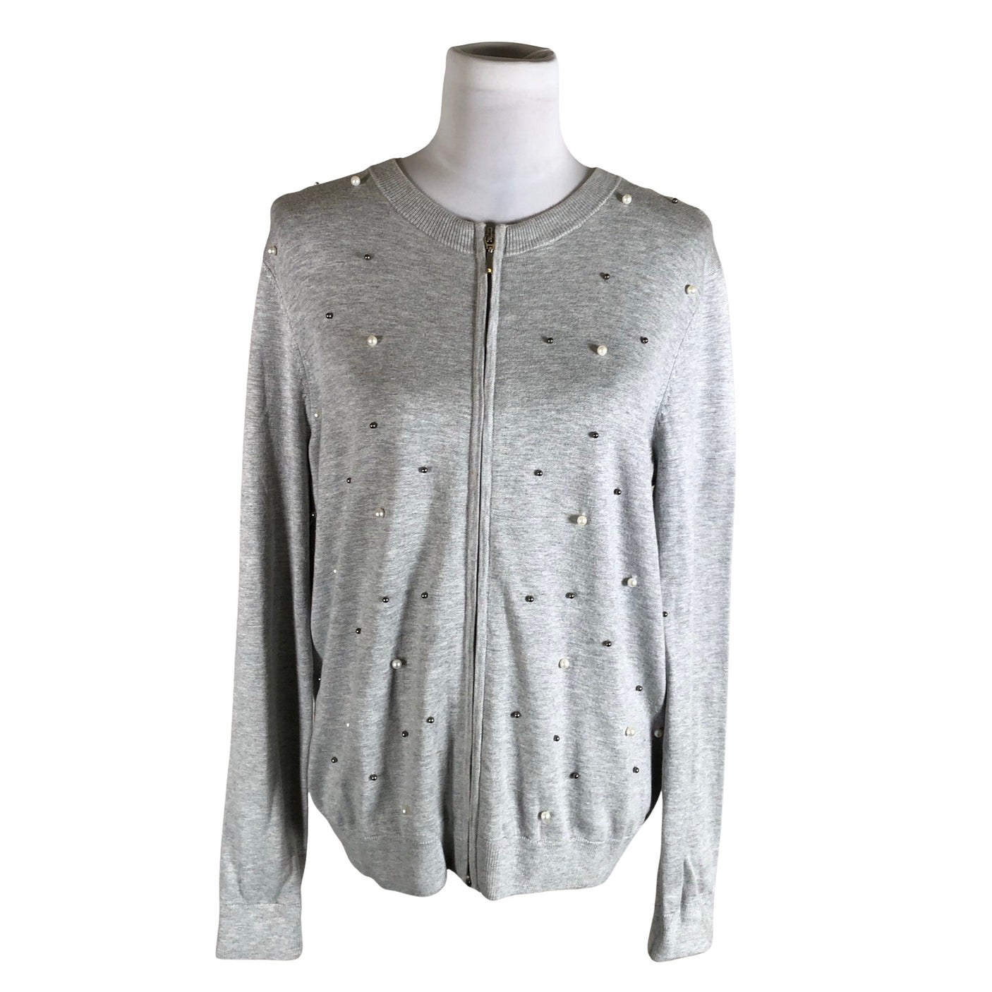 Unisex Gerry Weber - Cardigan, size 40 - Gray (1)