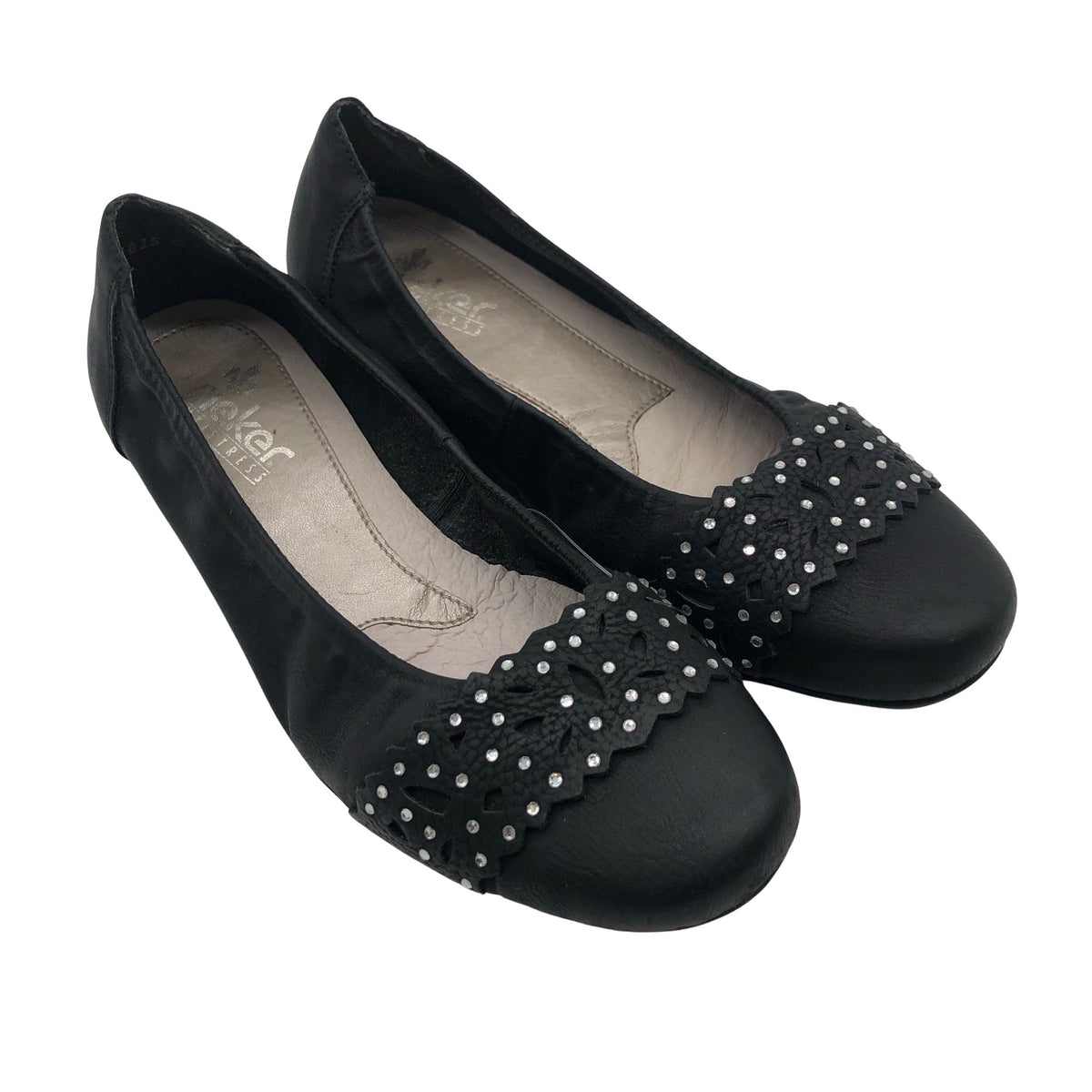 Unisex Rieker - Ballerinas, size 37 - Black (2)