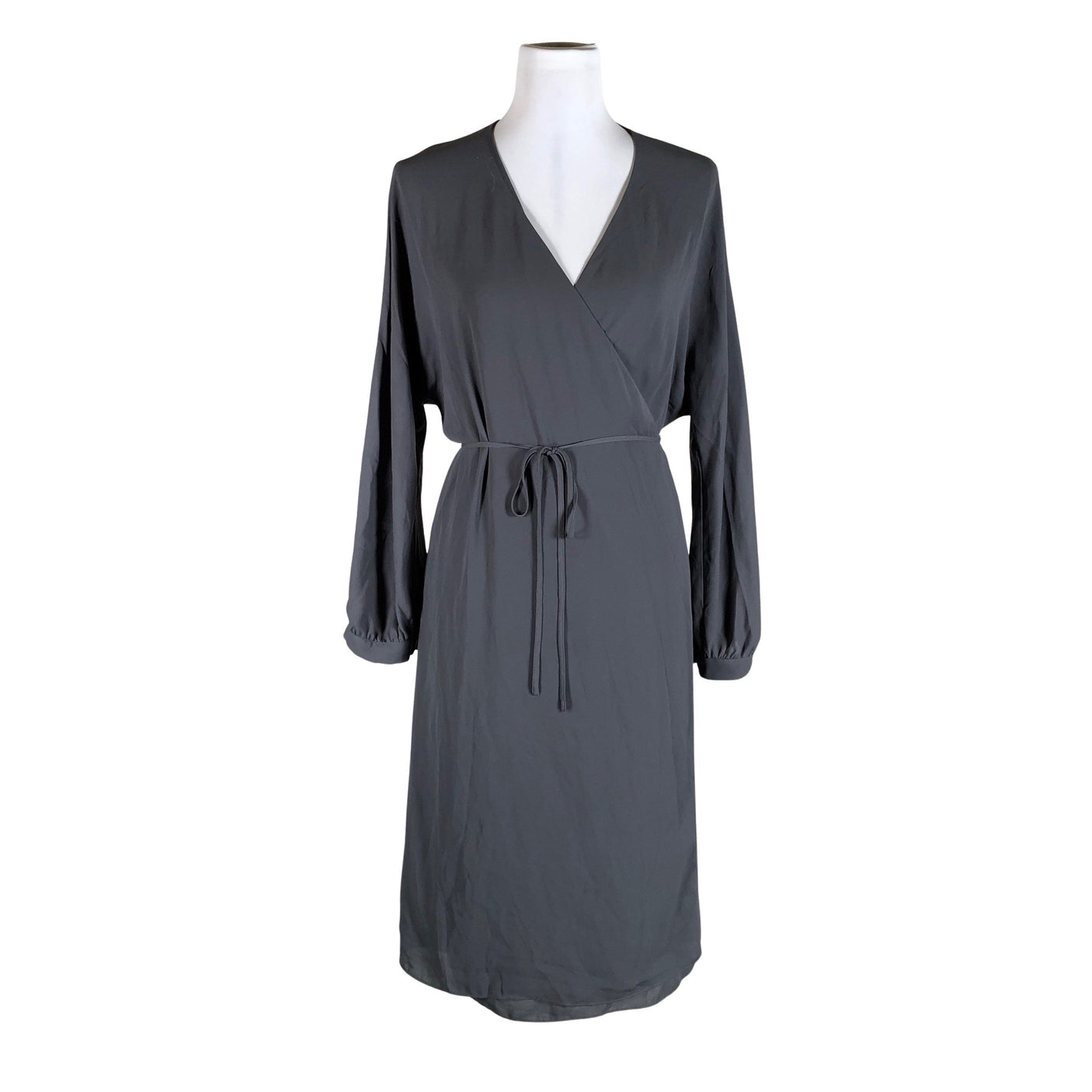 Unisex Filippa K. - Schiffon dress, size 36 - Gray (1)