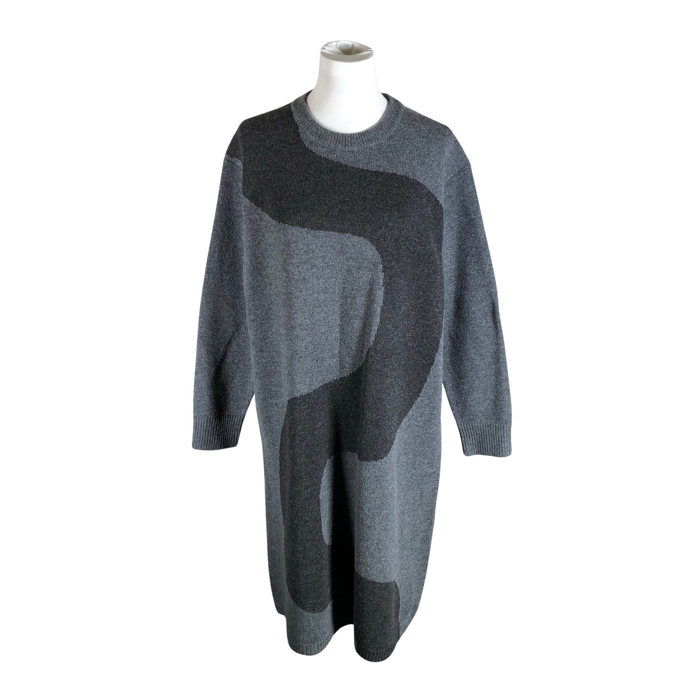 Unisex Uniqlo - Knit dress, size 40 - Gray (1)