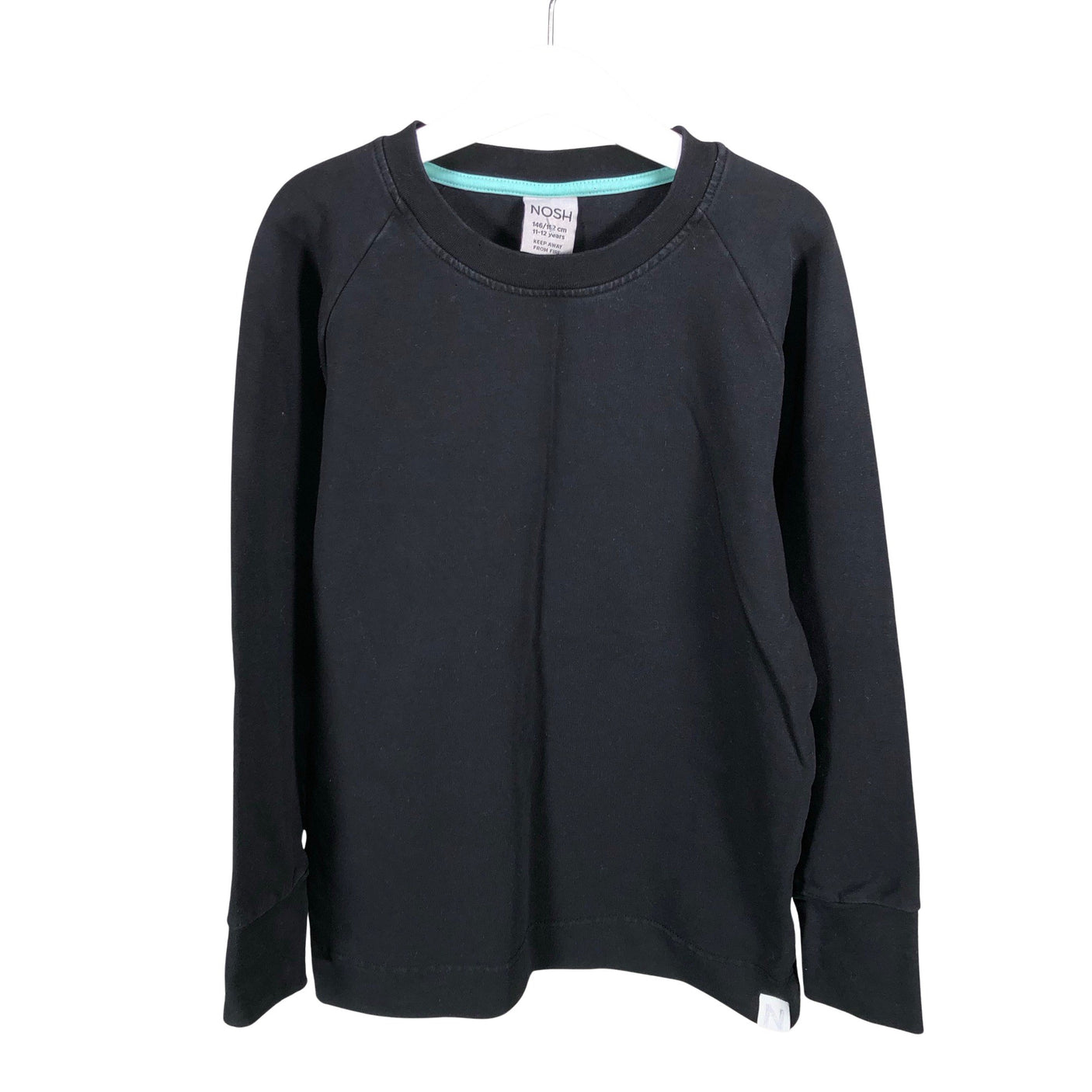 Unisex NOSH - Sweatshirt, size 146 - 152 - Black (1)