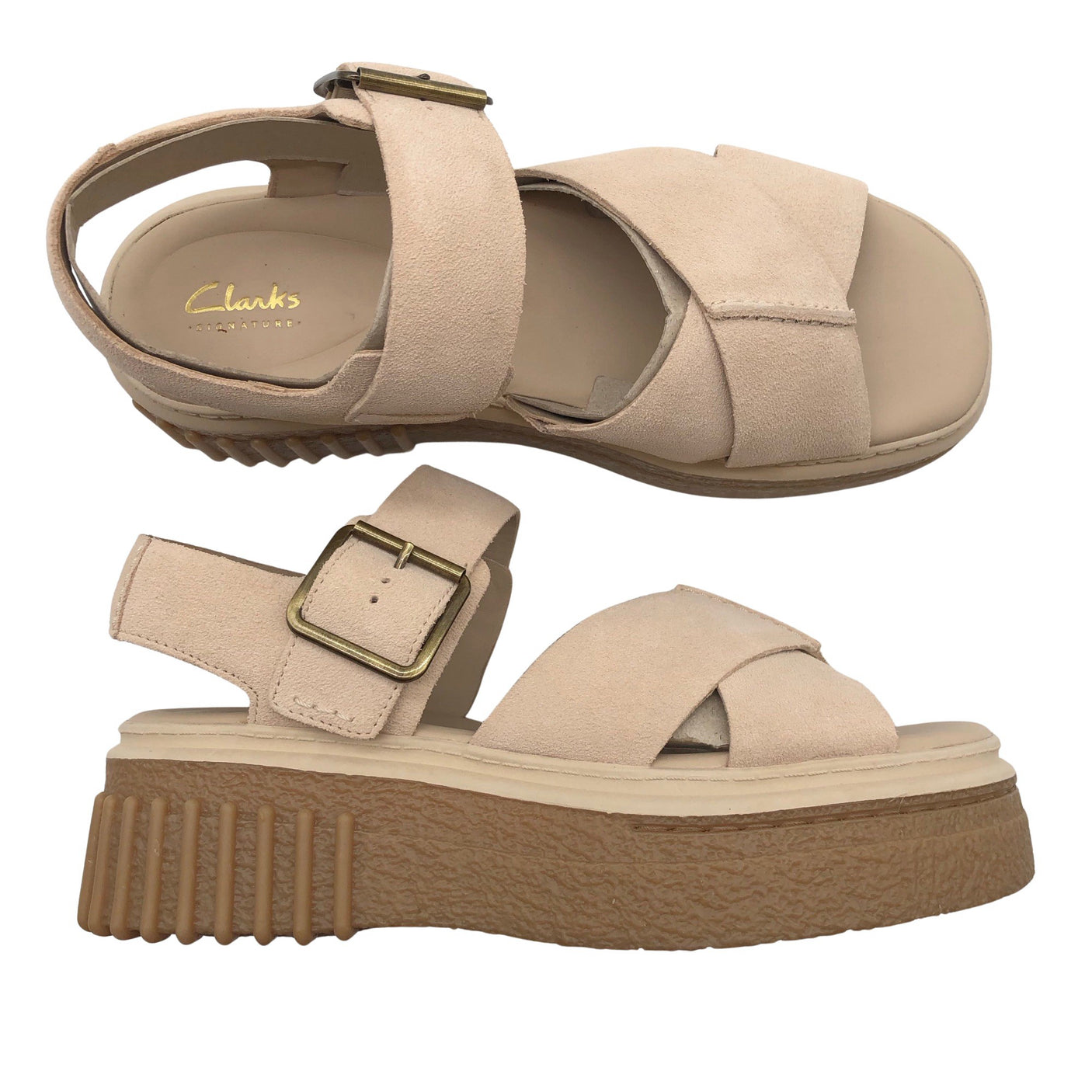 Unisex Clarks - Sandals, size 42 - Beige (1)