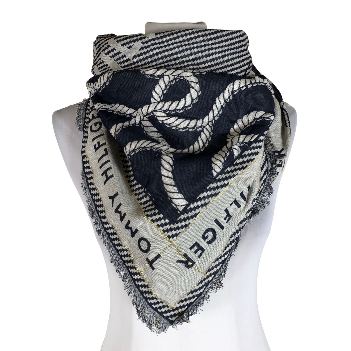 Unisex Tommy Hilfiger - Scarf, size Maxi - Blue (1)