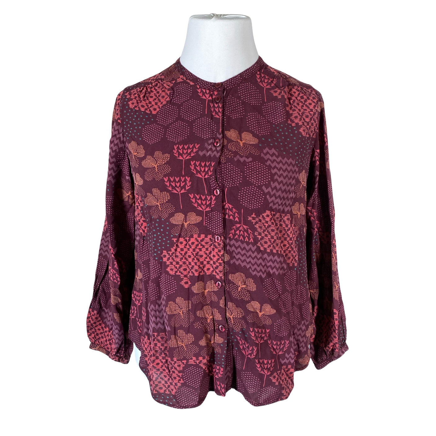 Unisex Gudrun Sjöden - Blouse, size 44 - Wine red (1)