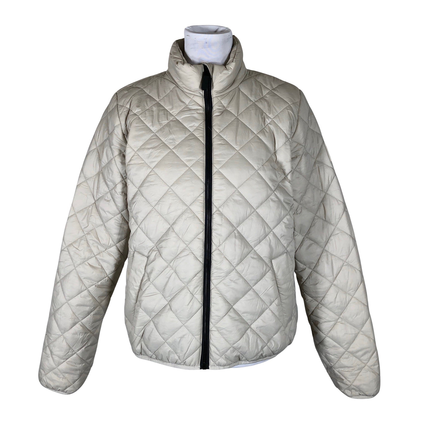 Unisex Kaffe - Quilted jacket, size 40 - Beige (1)