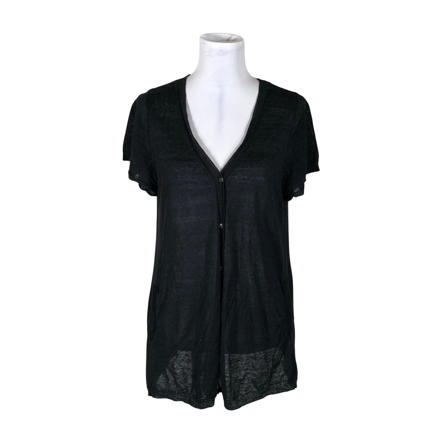 Unisex Marimekko - Knit vest, size 38 - Black (1)