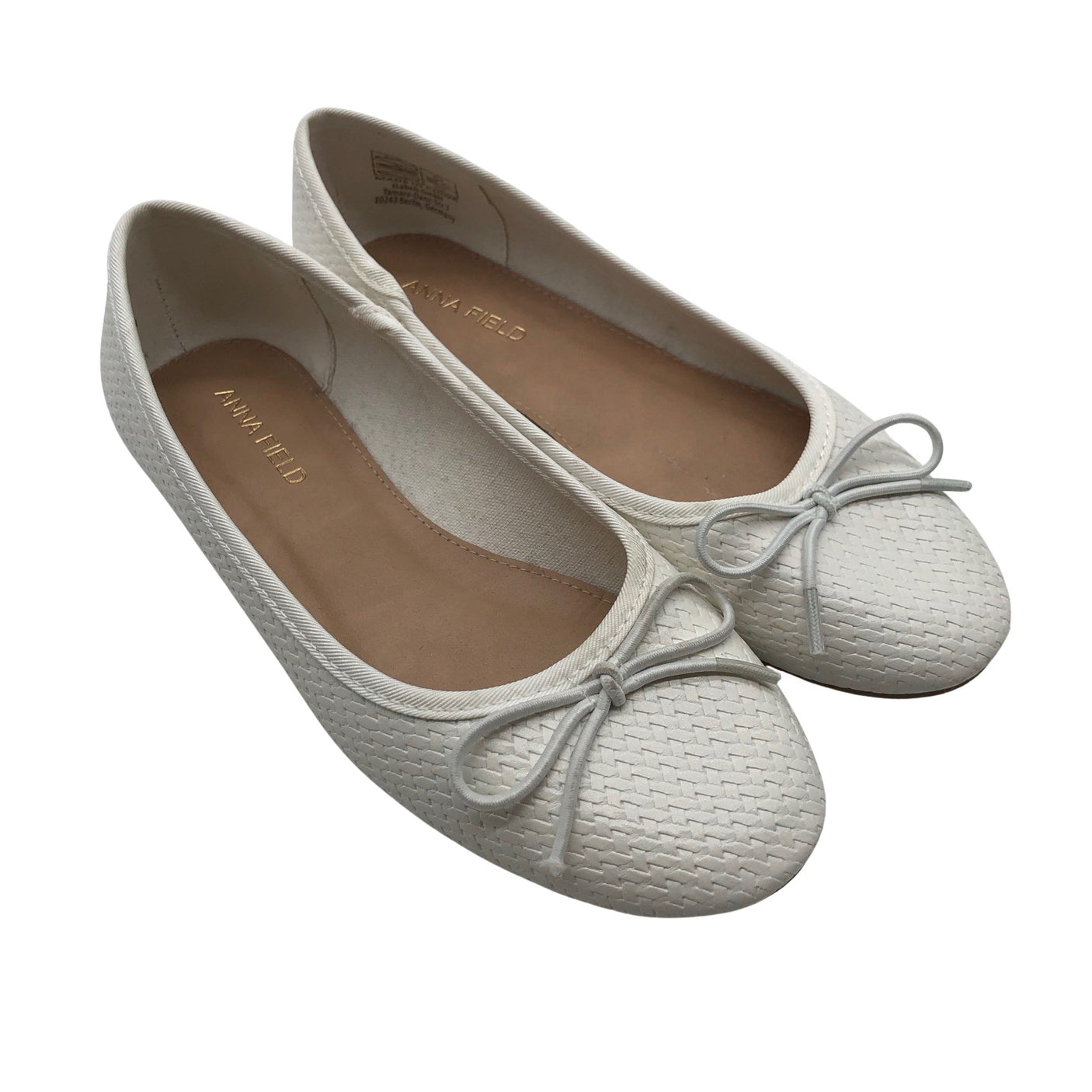 Unisex Anna Field - Ballerinas, size 34 - White (2)