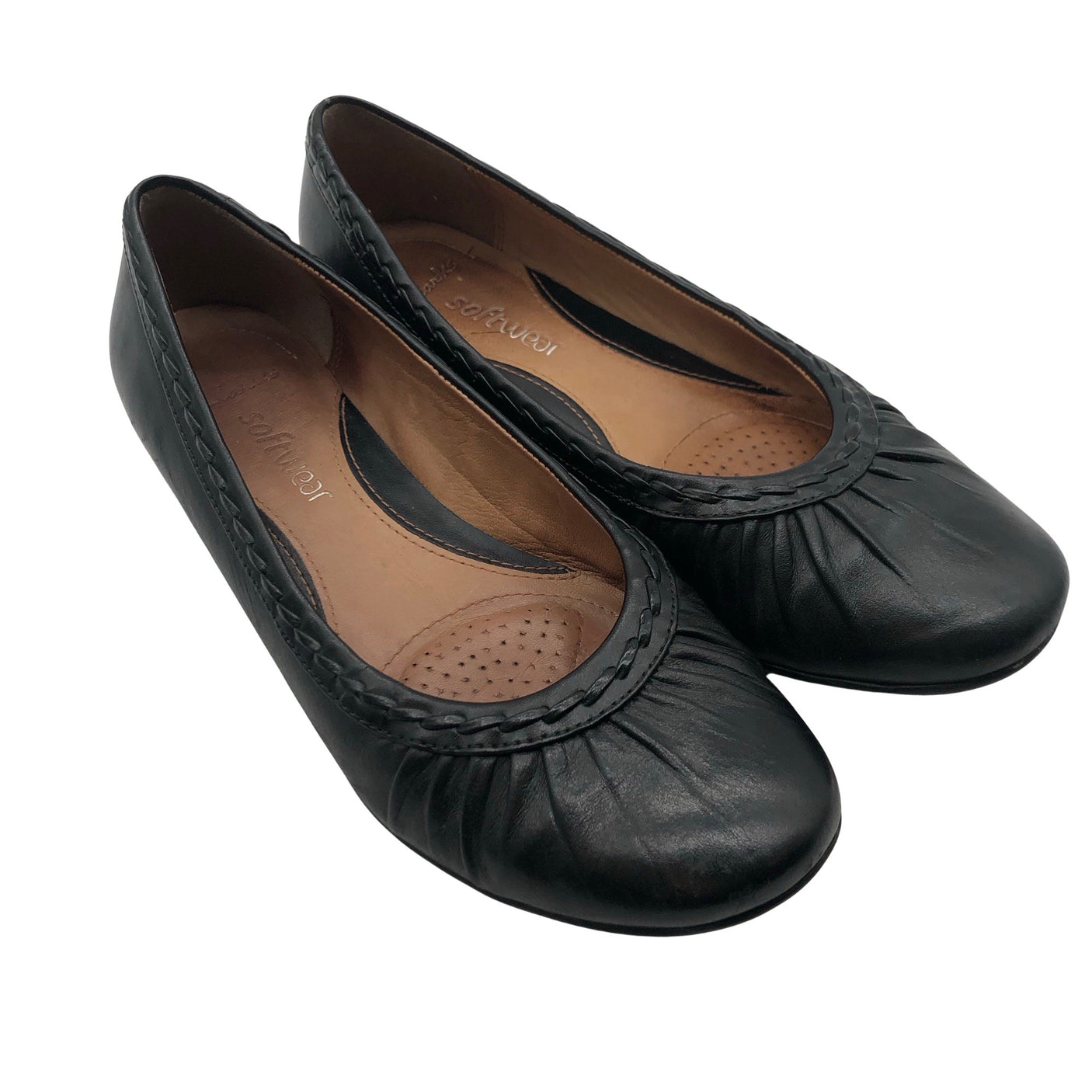 Unisex Clarks - Ballerinas, size 37 - Black (2)